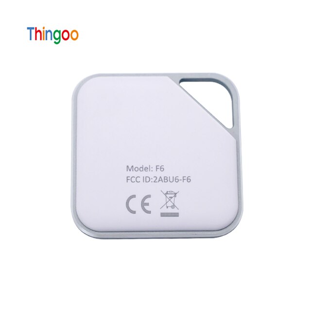 Mini Smart Tag Keychain Search Beacon Ble Anti-Lost Alarm Location Tracker Key Finder Bluetooth: Default Title