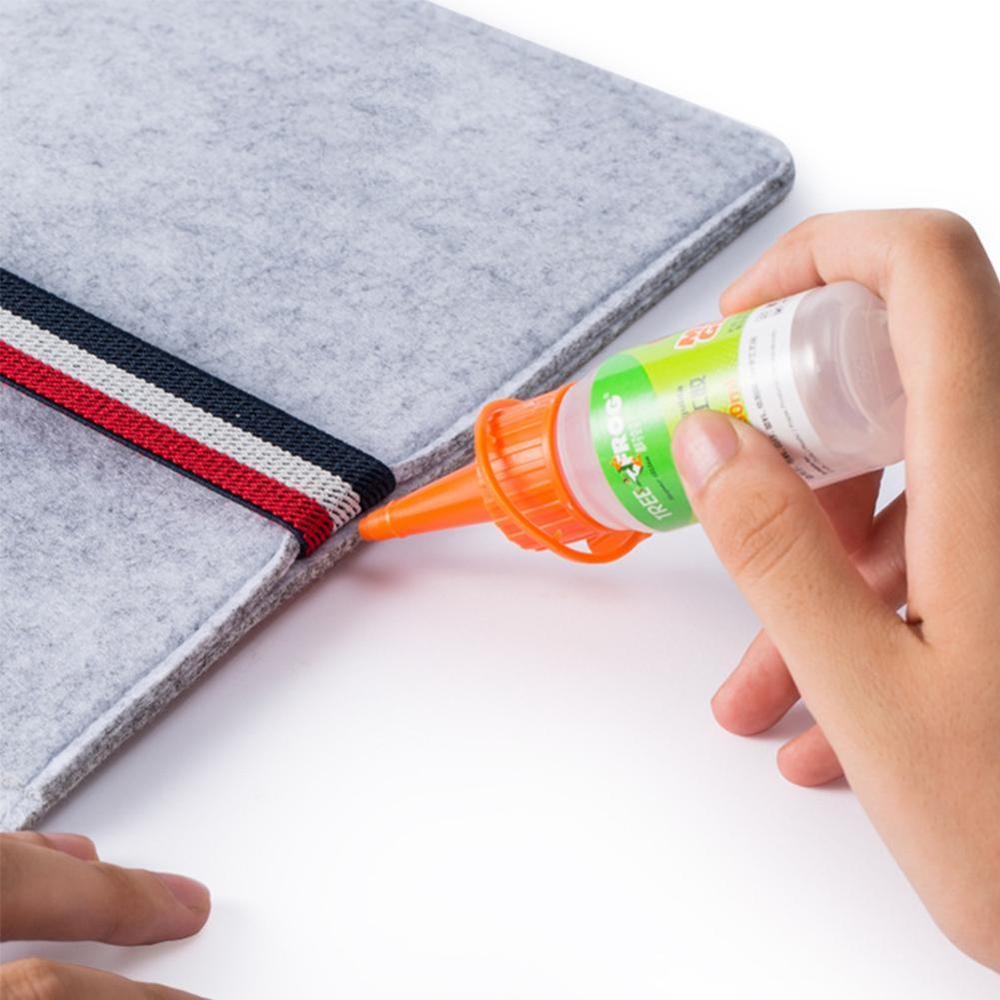 Colle liquide à l'alcool, 30/100ml, adhésive Textile, fournitures de papeterie scolaire et de bureau, H5G7