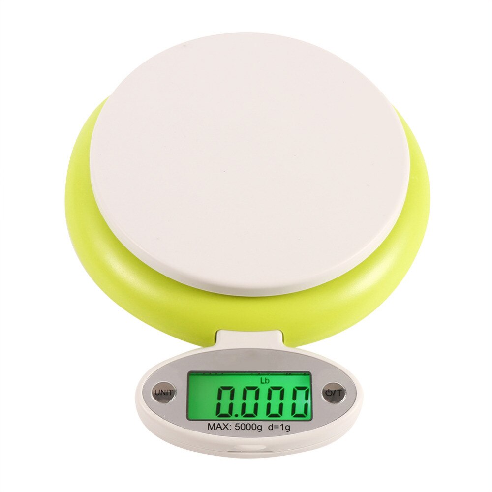 Digital Kitchen Scale 1g-5kg LCD Display Digital Scale With Food Bowl Portable Vegetable And Fruit Electronic Scale Kitchen Tool