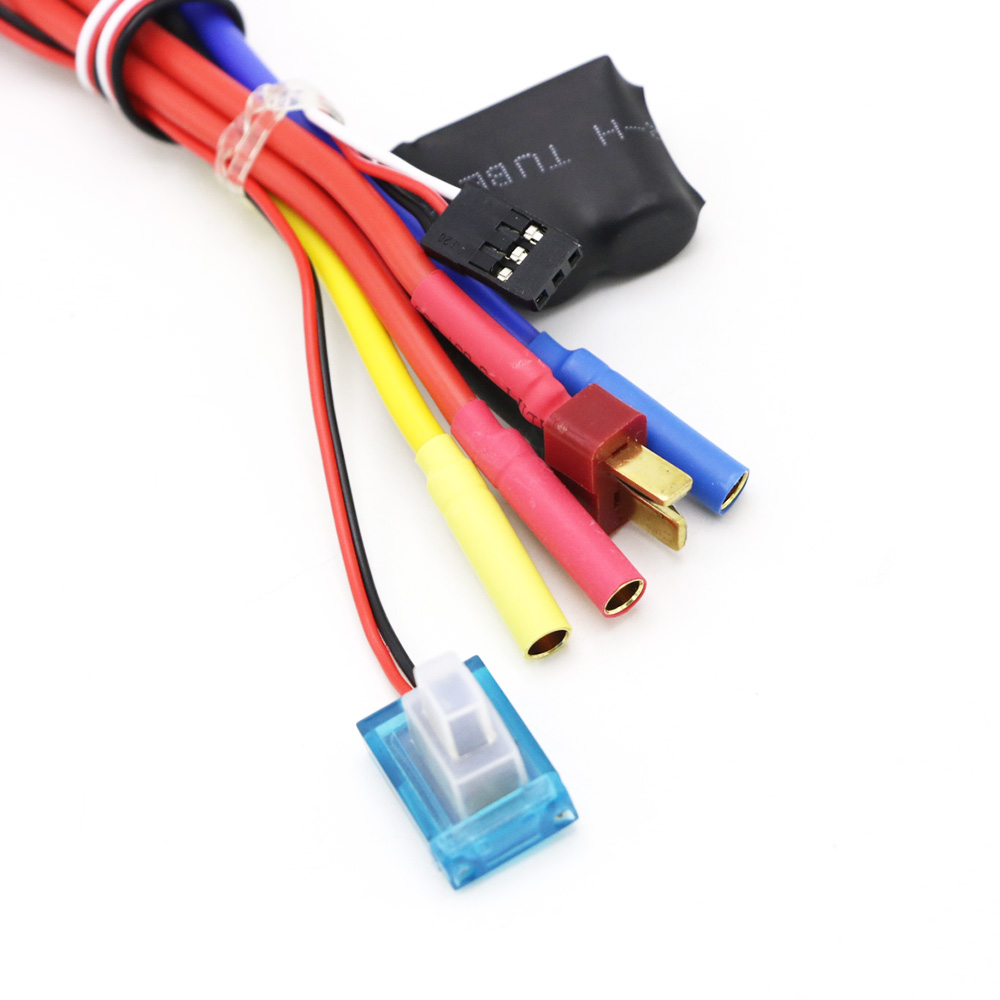 Waterproof 45A 60A 80A 120A Brushless ESC Electric Speed Controller Dust-proof for 1/8 1/10 1/12 RC Car Crawler RC Boat Part