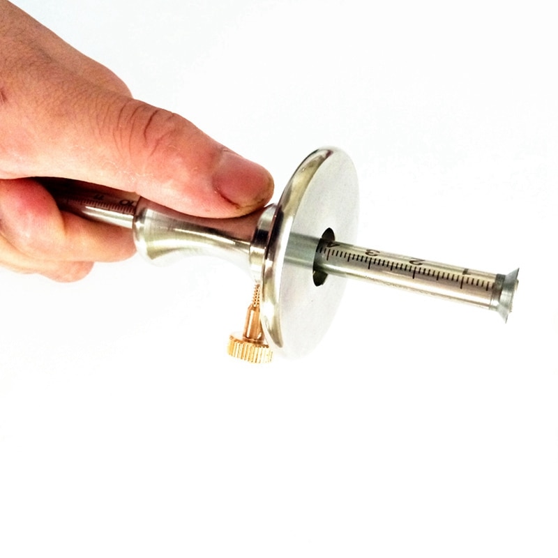 Stainless Steel Woodworking Scribe Marking Gauge Ruler Scriber Carpenter Tool