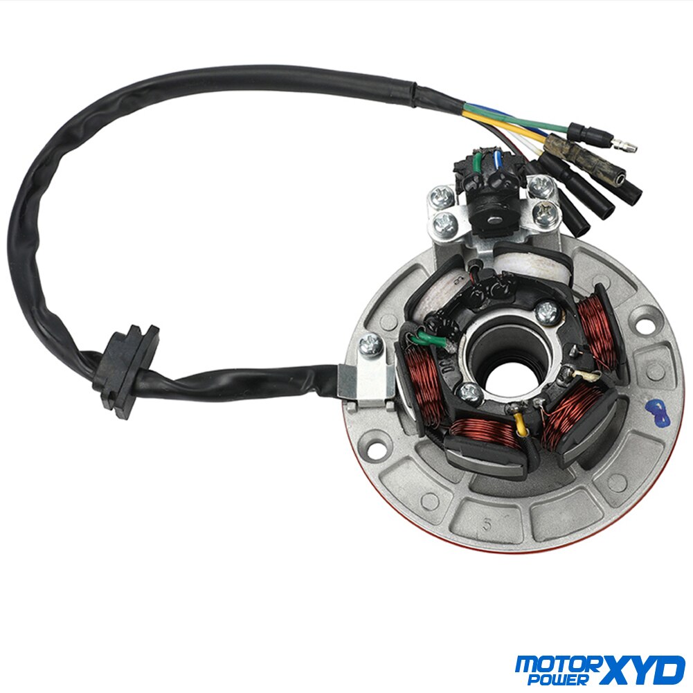 12V AC Ignition Magneto Stator Flywheel kit With Light For YINXIANG YX 140cc 150cc 160cc KAYO BSE SDG SSR Pitsterpro Dirt Bike