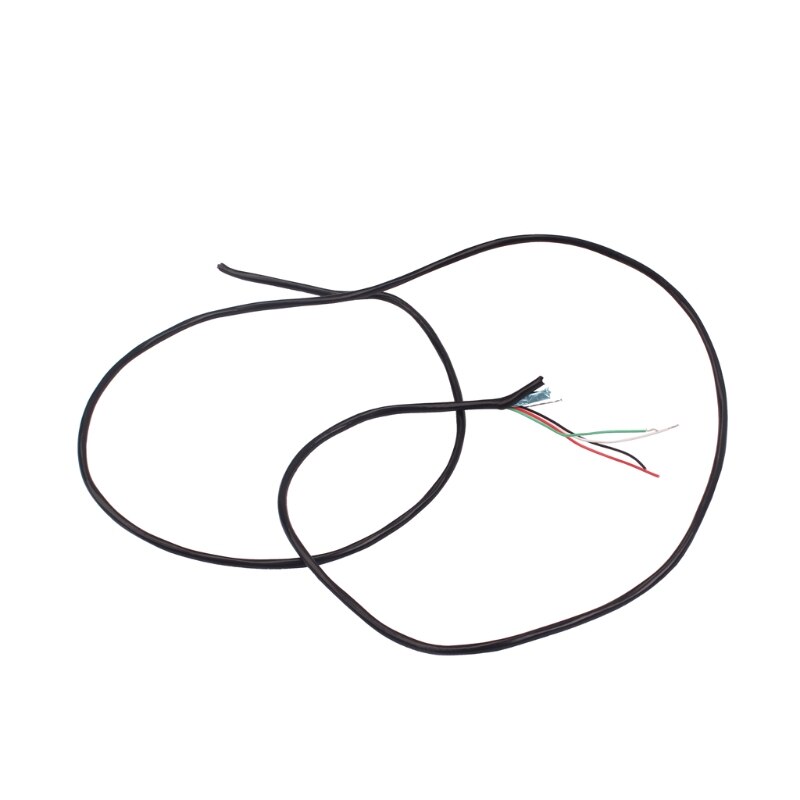 Afgeschermde 4 Dirigent Hookup Wire Gitaar Pickup Kabel 24AWG Lengte Gitaren Onderdelen