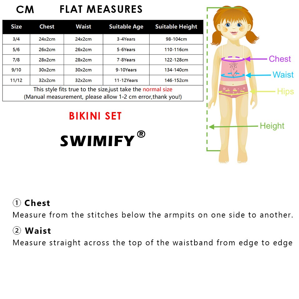 3-12T Children Girls Bikini Swimsuit Suits 2022 TWO-PIECES Kids Little Girls Summer Bathing Suits Flamingo Bikinis Swimwear