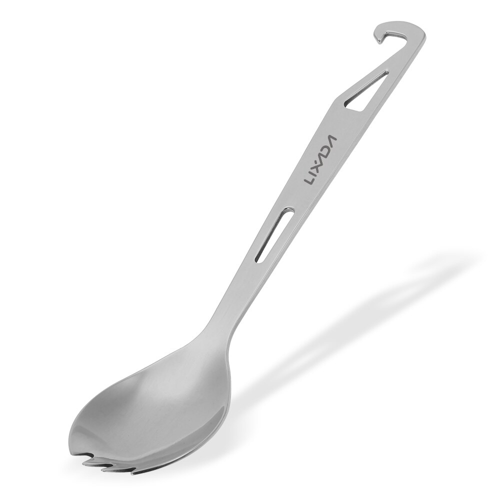 Lixada Titan Tasse draussen Tragbare Camping Picknick Wasser Tasse Becher mit Faltbare Griff 300ml/350ml/420ml/550ml/650ml/750ml: Spork