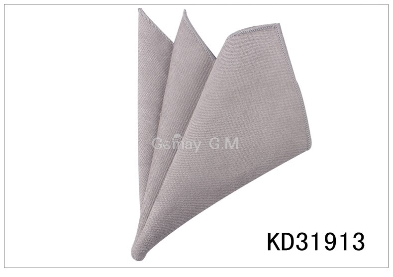 Solid Cotton Pocket Square For Men Suits Hanky Mens Handkerchiefs Casual Suit Square Handkerchief Towels For Party Scarves: KD31913