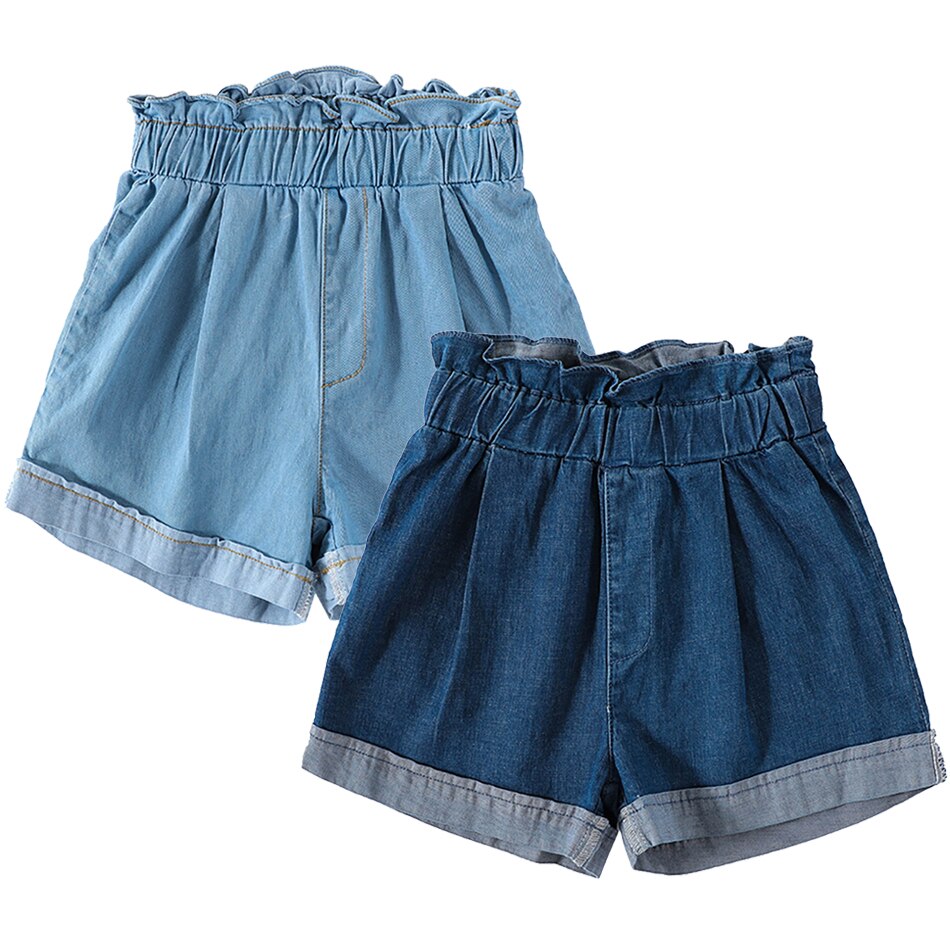 For 2-10 Years Girls Summer Jeans Denim Shorts Cute Shorts Children's Pants Girls Teen Costume
