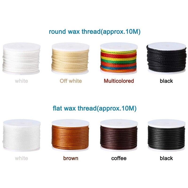 Leather Sewing Awl Hand Stitcher, Needles and Replacement Spools of Thread, Stitching Awl Tool Kit for Leather Fabric Supplies