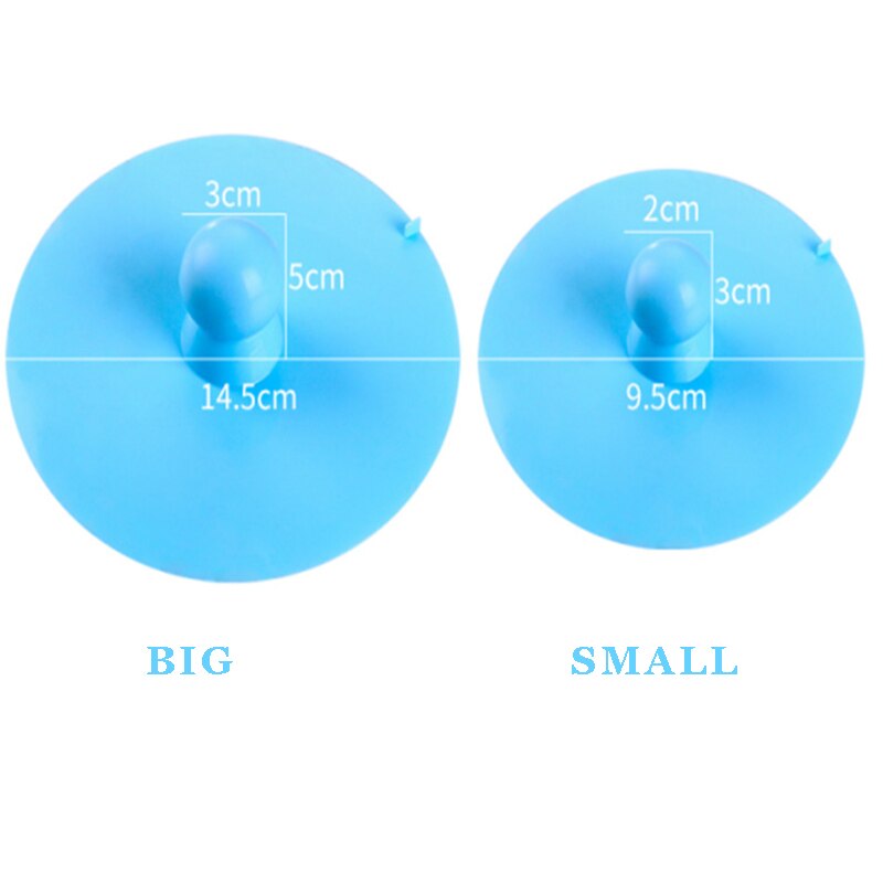 Cocina Baño de silicona, almohadilla desodorante de drenaje de suelo, taza de succión para Cocina, desodorante de alcantarillado, tapa de drenaje de agua