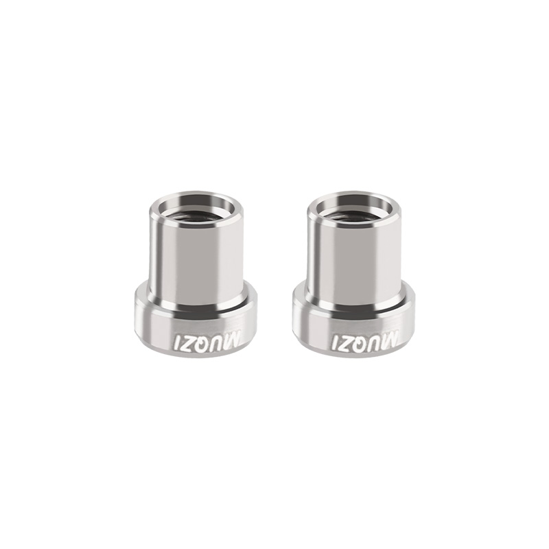MUQZI 2 Stück Titanschraube M5 x 17 mm M5 x 19 mm Fahrradmutter Titanlegierung Vorbauschrauben MTB Rennrad Faltrad Schraubenzubehör: MULTI
