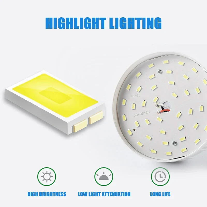 LED-noodverlichting Buiten USB Oplaadbaar met zonnepaneel Draagbare lantaarns Hangende camping Spaarlamp Tuintent