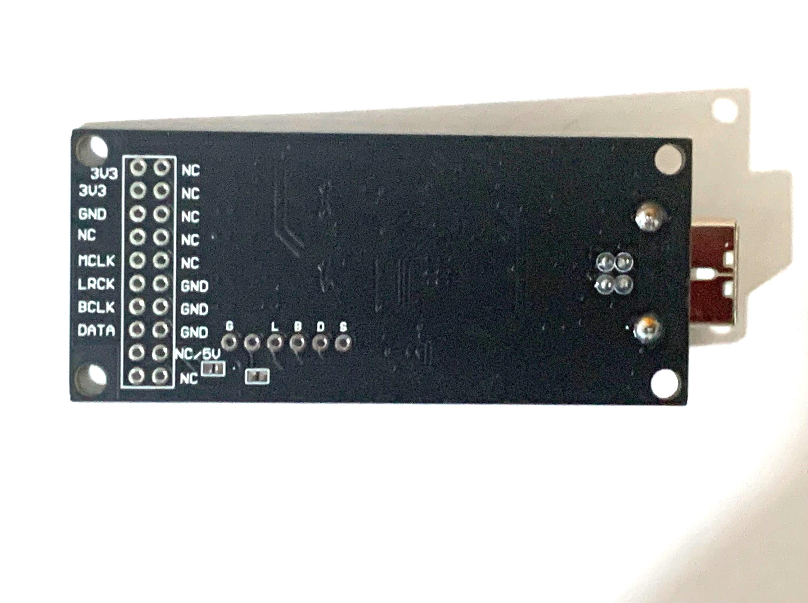 DYKB-Wild numérique USB vers I2S DSD éventuelles DIF, radiateur de sortie audio numérique, compatible avec les notaires italiens Amanero 192K /24bits