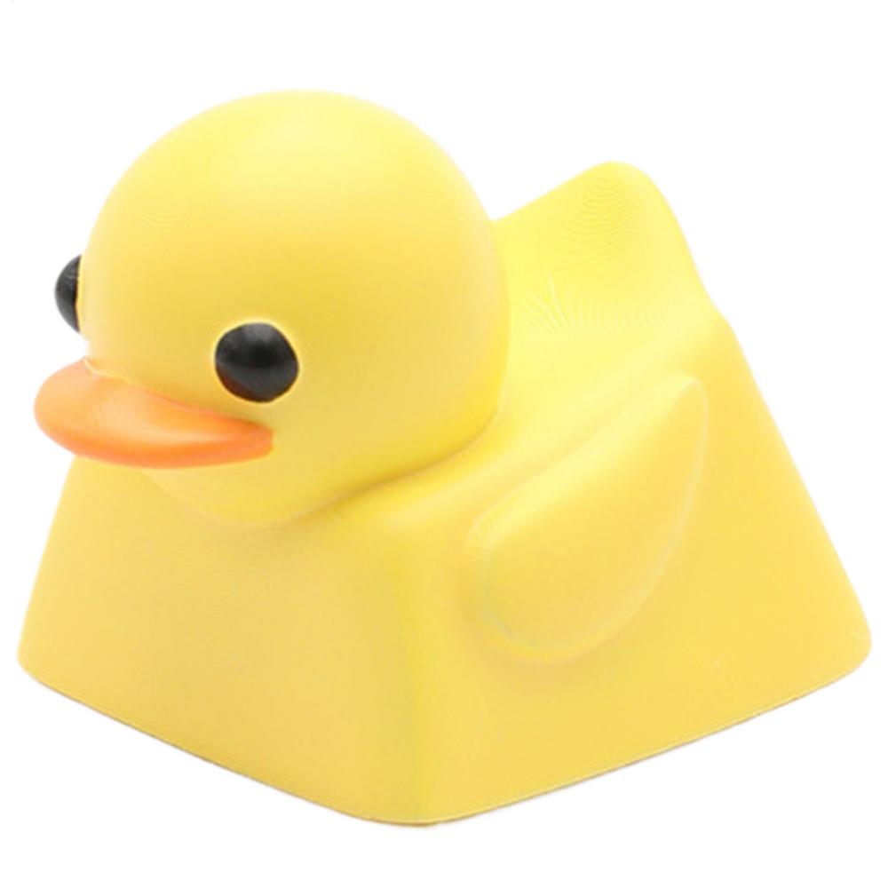 Gorros de teclado de pato personalizados, teclas artesanales de pato amarillo, juego de teclas amarillas, accesorios de juego, decoraciones, para amantes de los patos: Default Title