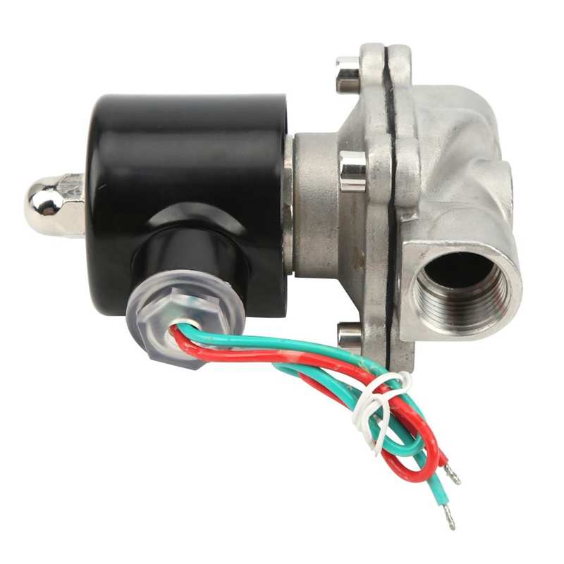 Solenoid Valve Direct-Acting Stainless Steel Normally Closed Valve Industrial Supplies 2W-160-15B