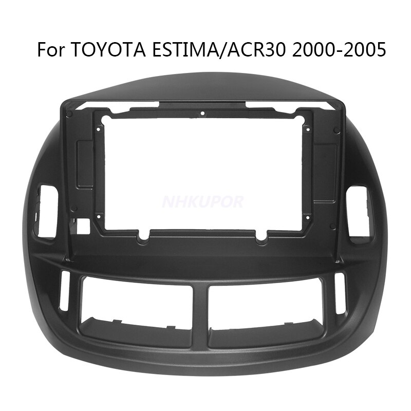 2 Din Car Radio Fascia For TOYOTA ESTIMA/ACR30 2000-2005 Auto Stereo Audio Player DVD Panel Dash Kit Frame Center Console Holder