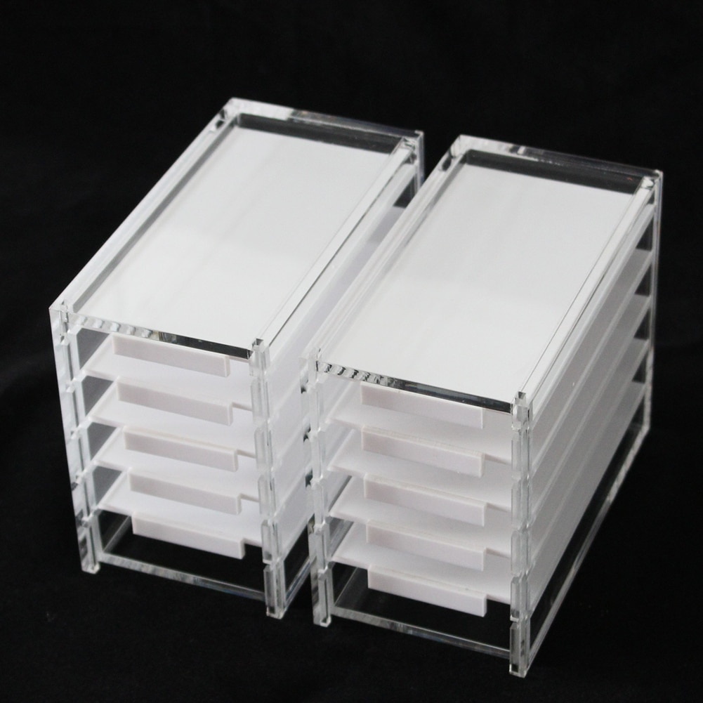 5 Layers Acrylic Pallet False Eyelashes Storage Bo... – Vicedeal