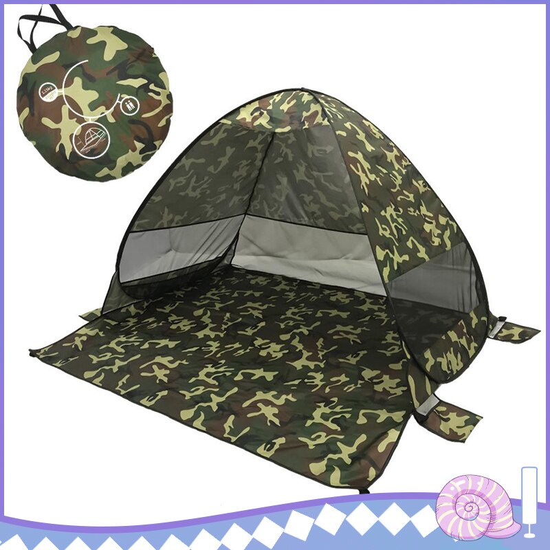 Automatische Zon Onderdak Uv Bescherming Outdoor Luifel Tent Vloermat Vochtbestendige Hangmat Onderdak Camping Picknick Regen-Proof