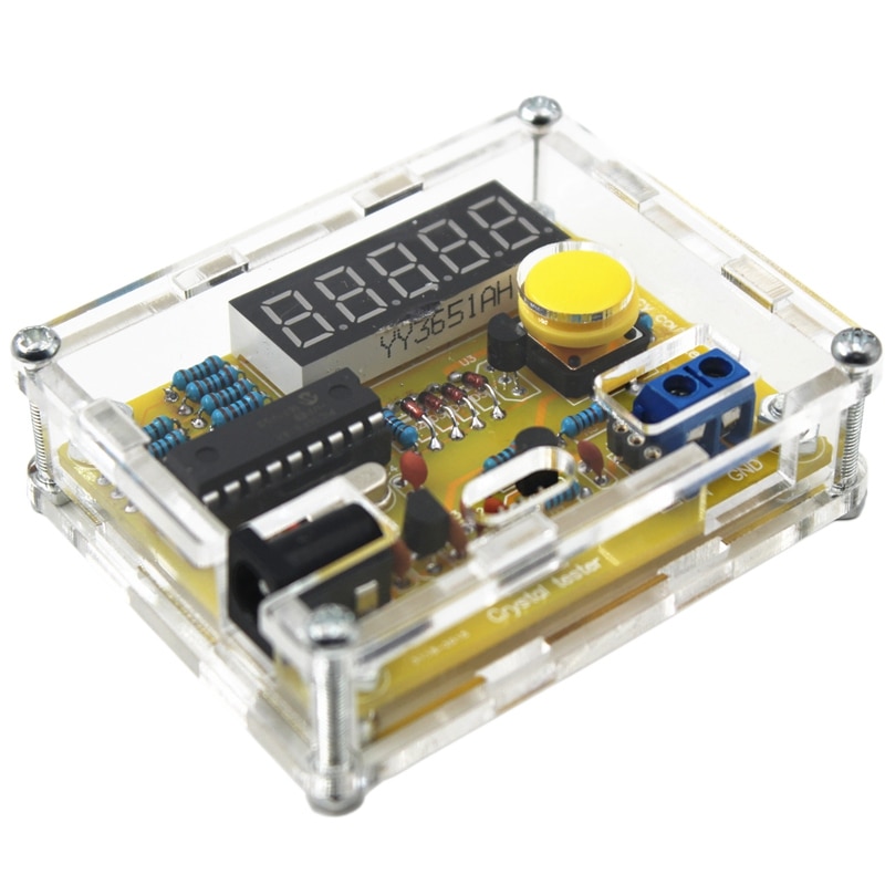 WSFS 1Hz-50MHz Frequency Meter Production Kit DIY Parts Crystal Vibration Measurement Frequency Measurement Instrument