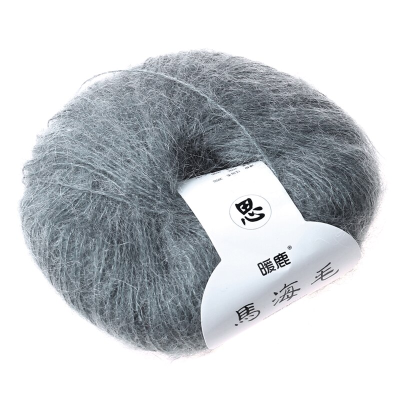 31 Colors Soft Mohair Cashmere Knitting Wool Yarn Hand Knitted DIY Shawl Scarf Hat Crochet Thread Supplies Kid