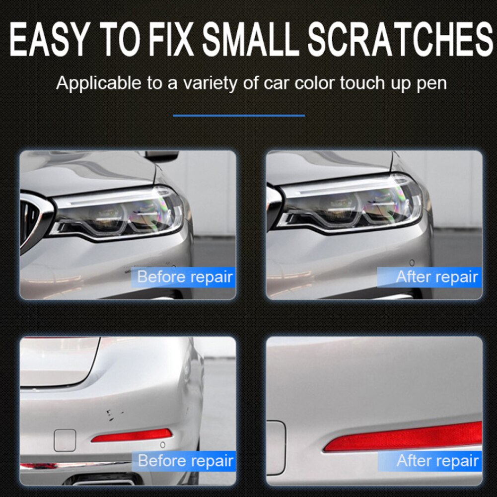 12ml Car Paint Pen Universal Auto Paint Care Non-toxic Waterproof Clear Coat Scratch Repair Remover for cars of any color