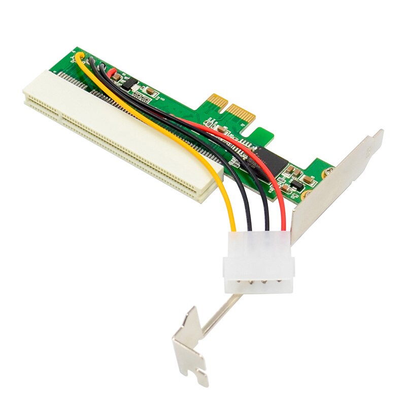 PCIE X1 to PCI Bridge/Conversion Card PCI-E to PCI Drive Free Plug and Play for PC