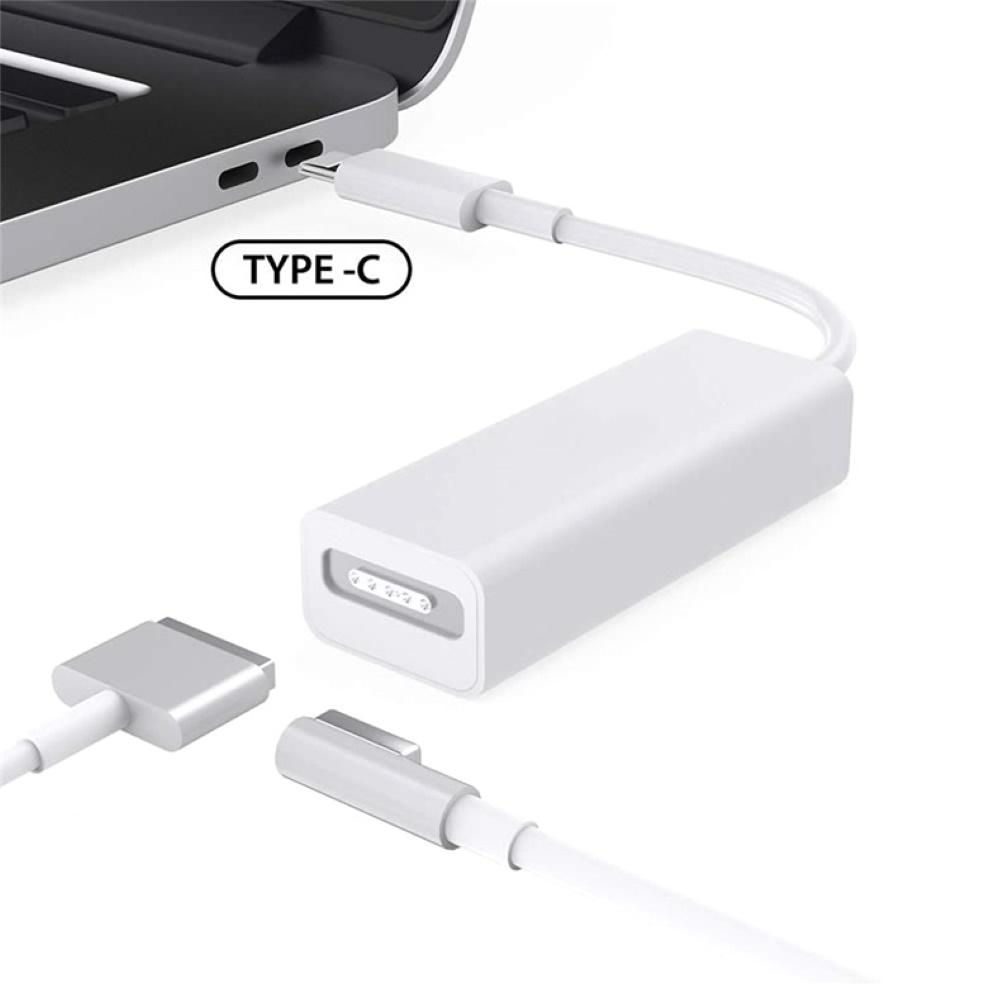 Tipo USB-C para magsafe1 2 adaptador 45w/60w/85w cabo de carregamento para macbook pro 15