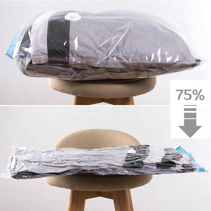 Vacuum Seal Bag Vacuum Storage Bags for Storing Clothes Organizer Space Saving Bags for Pillow Blanket Travel Vacuum Bag Package