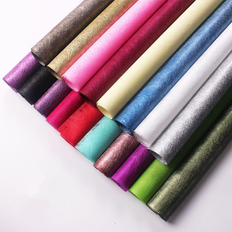 2 Sheets Bouquet Packaging Craft Silk Paper Wedding Party Box Decorative Materials DIY Flower Art Crafts Paper Ornament