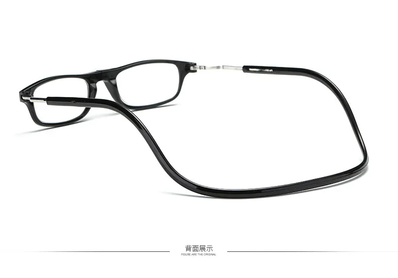 Nuevas gafas de lectura ultraligeras para hombre, gafas de lectura colgantes elásticas para mujer, gafas antifatiga para presbicia, gafas Unise con dioptrías + 1,0 + 4,0: Blanco / +300