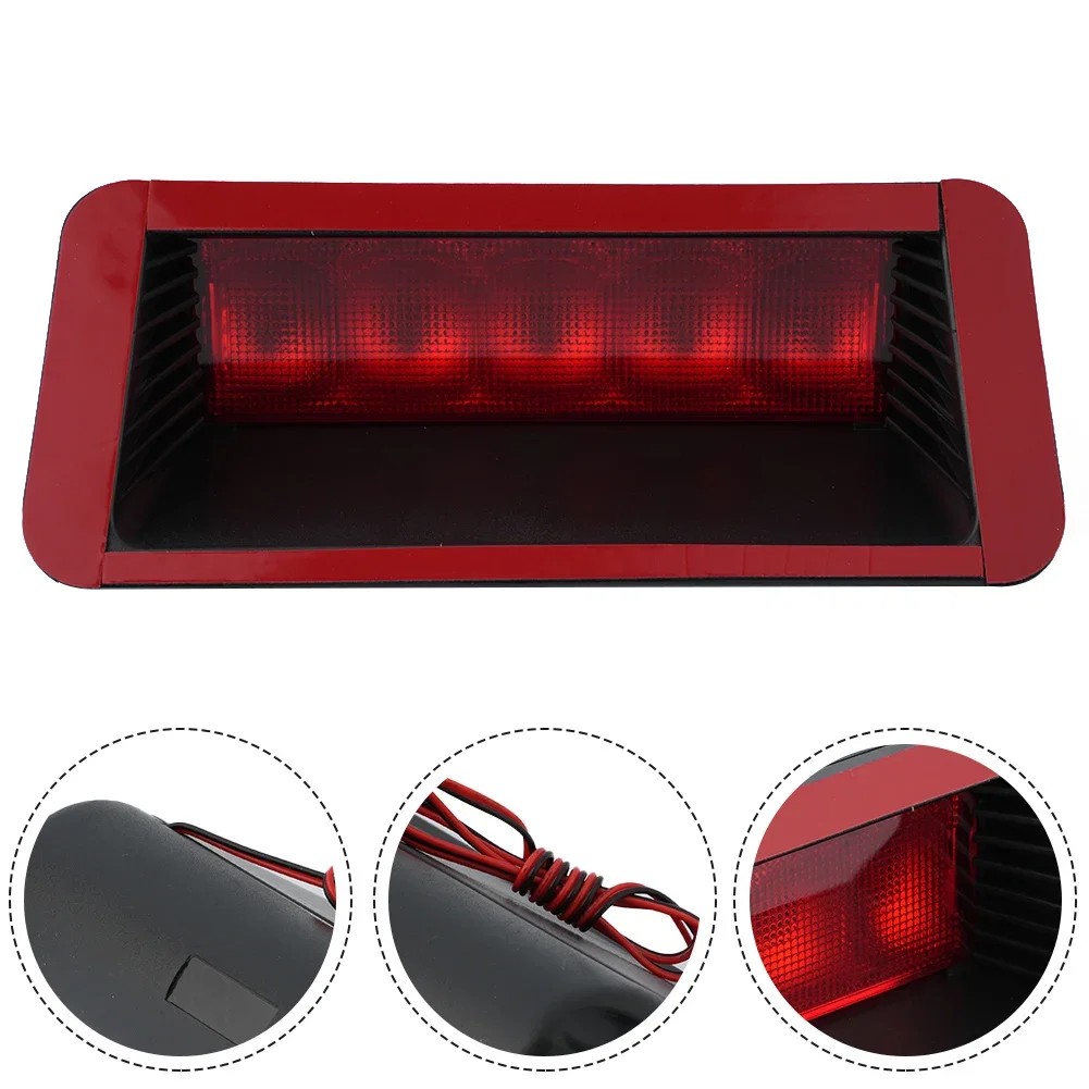 Universal 5LED Brake Lights 12V High Mount Rear Third Tail Stop Signal Lamp Car Auto Accessories DRL Fog Bulb