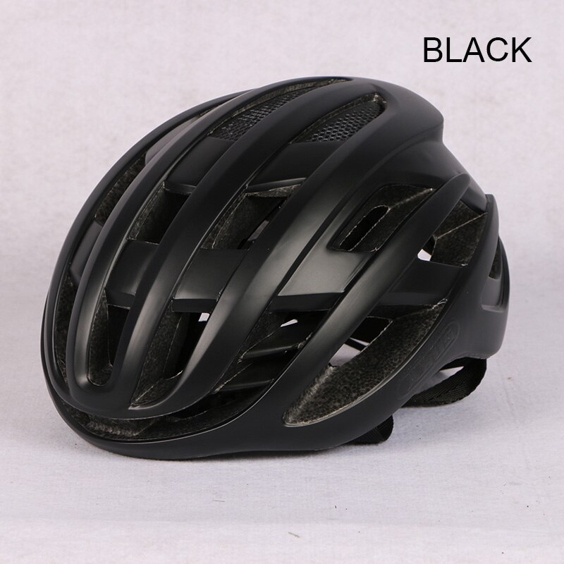 Top Fietshelm Racing Racefiets Aerodynamica Wind Helm Mannen Sport Aero Fiets Helmen Casco Ciclismo: black
