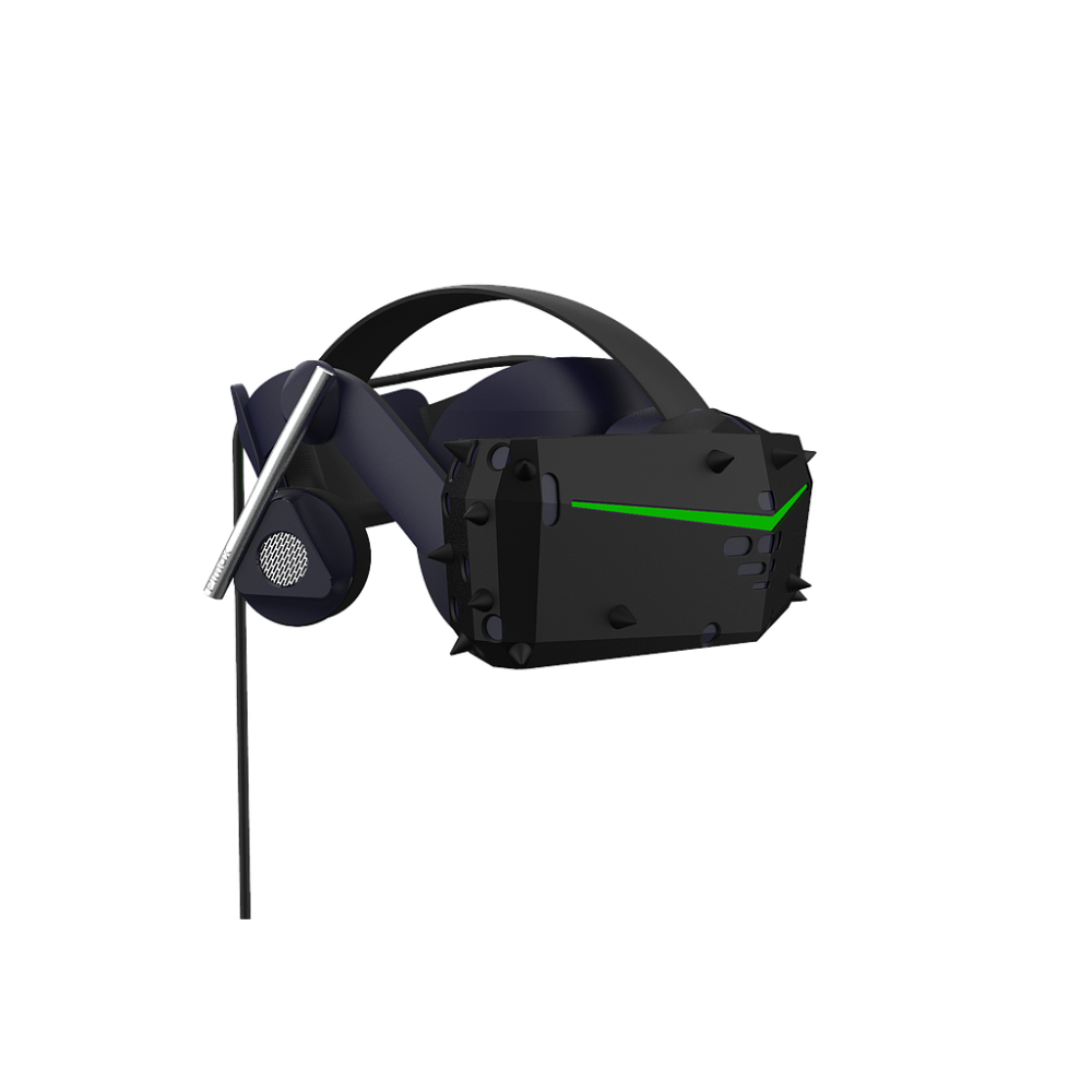 Silikonisuojus pimax vr -kuulokkeille piikotelo pimax /5k/ xr /8k plus /8kx vision artisanille: Musta