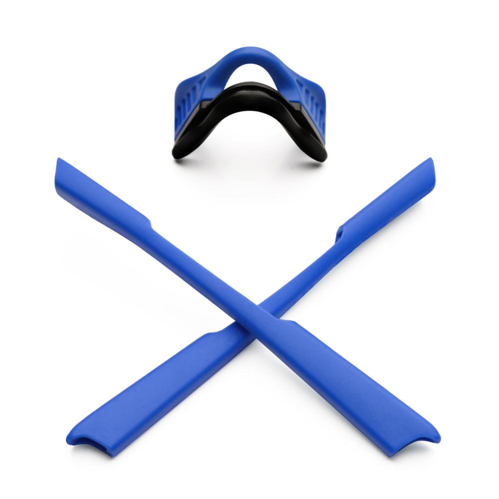 Mryok Rubber Kit Replacement Ear Socks & Nose Pads Pieces for-Oakley M2 Frame Sunglasses: Blue kits