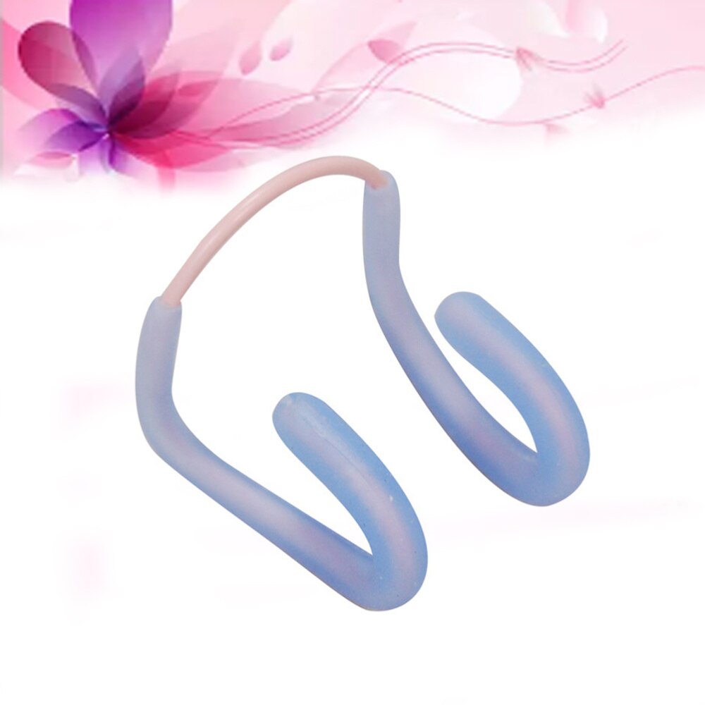 1PCS Swimming Nose Clip Anti-slip Wire and Silicone Anti-smashing Water Comfortable Swim Nose Clip for Summer Beach