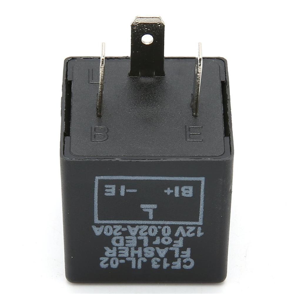 3-Stift Elektronische blinken Relais Modul CF-13 Fix LED Blinker Licht Schnelle Blitz für Motorrad 12V blinken für LED