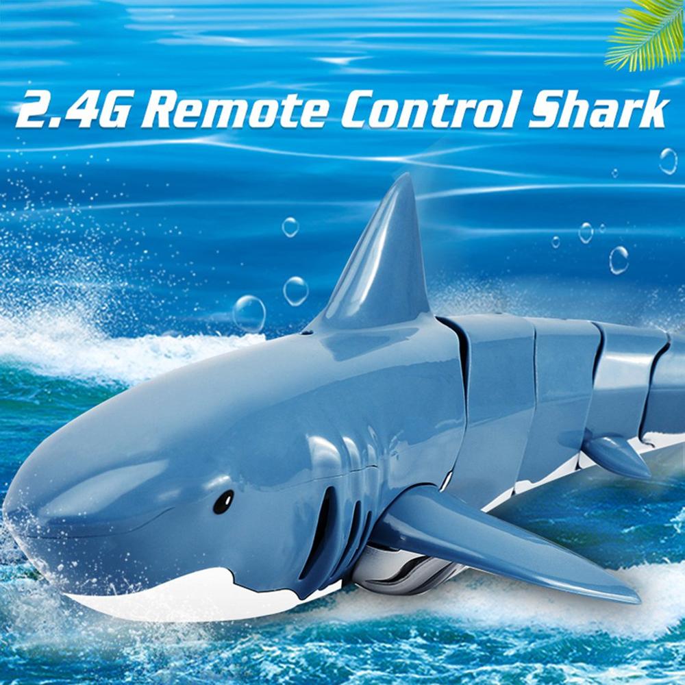 Afstandsbediening Shark Waterdichte Simulatie Modellering 2.4G Shark Simulatie Modellering Gezamenlijke Flexibele Opladen Shark
