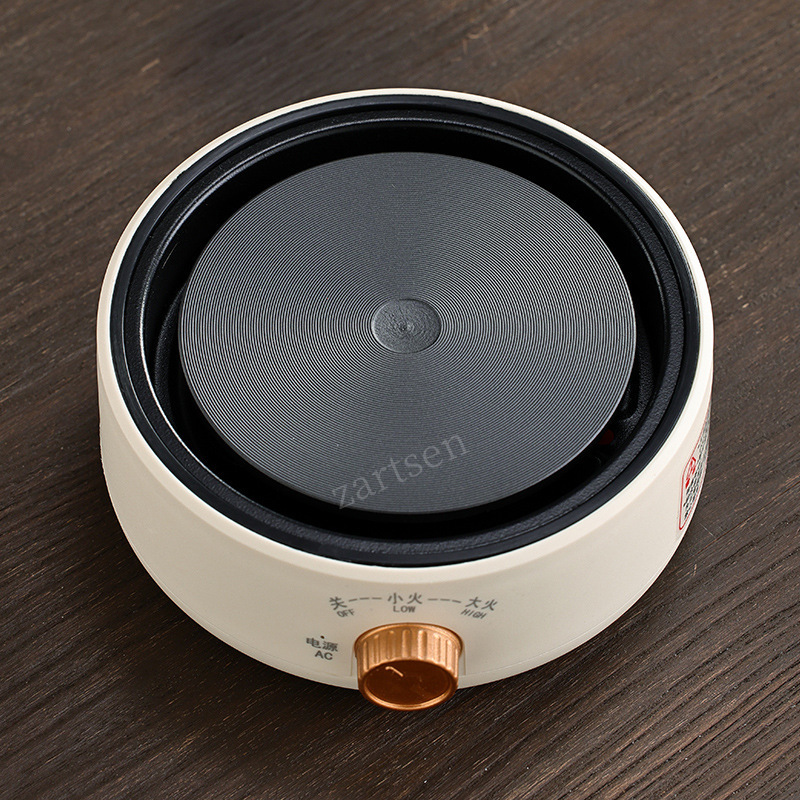 Mini estufa eléctrica de cerámica con calefacción por infrarrojos, calentador de caldera de agua y leche, quemador de encimera para café Moka, estofado, olla , Cocina de Inducción