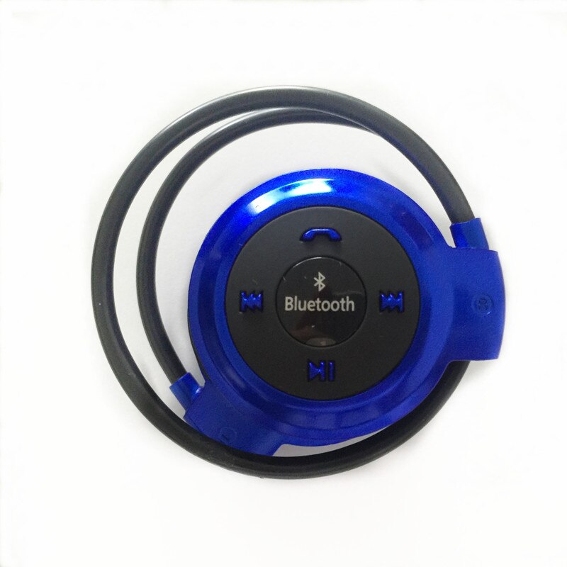 Auriculares deportivos inalámbricos con Bluetooth, reproductor MP3 con Radio FM, estéreo, tarjeta TF, máx. 32GB