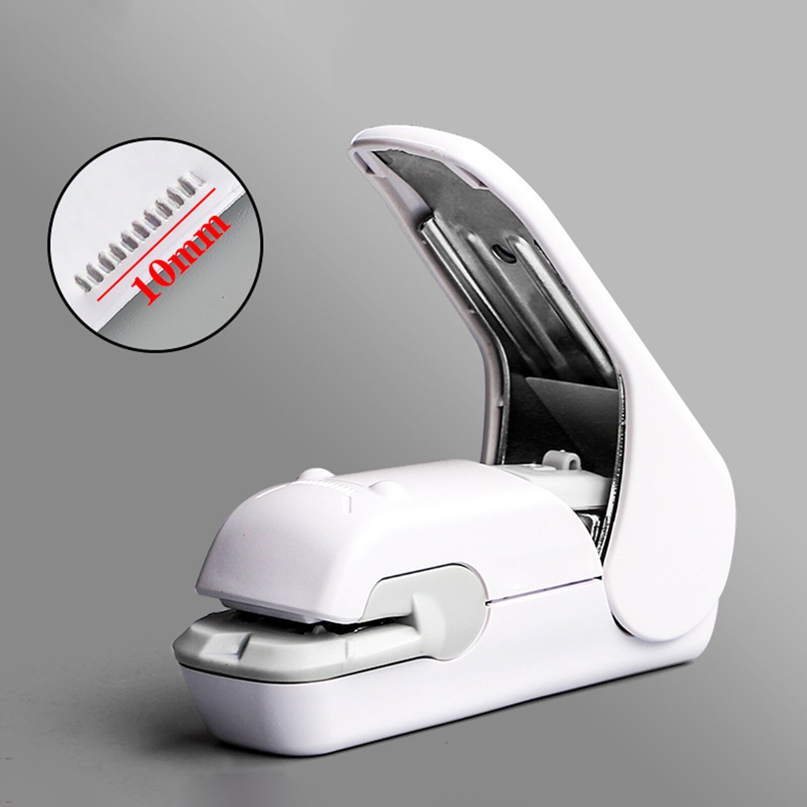 Staple Free Stapler Time Saving Effortless Needle Free Handhled Stapler Mini Portable