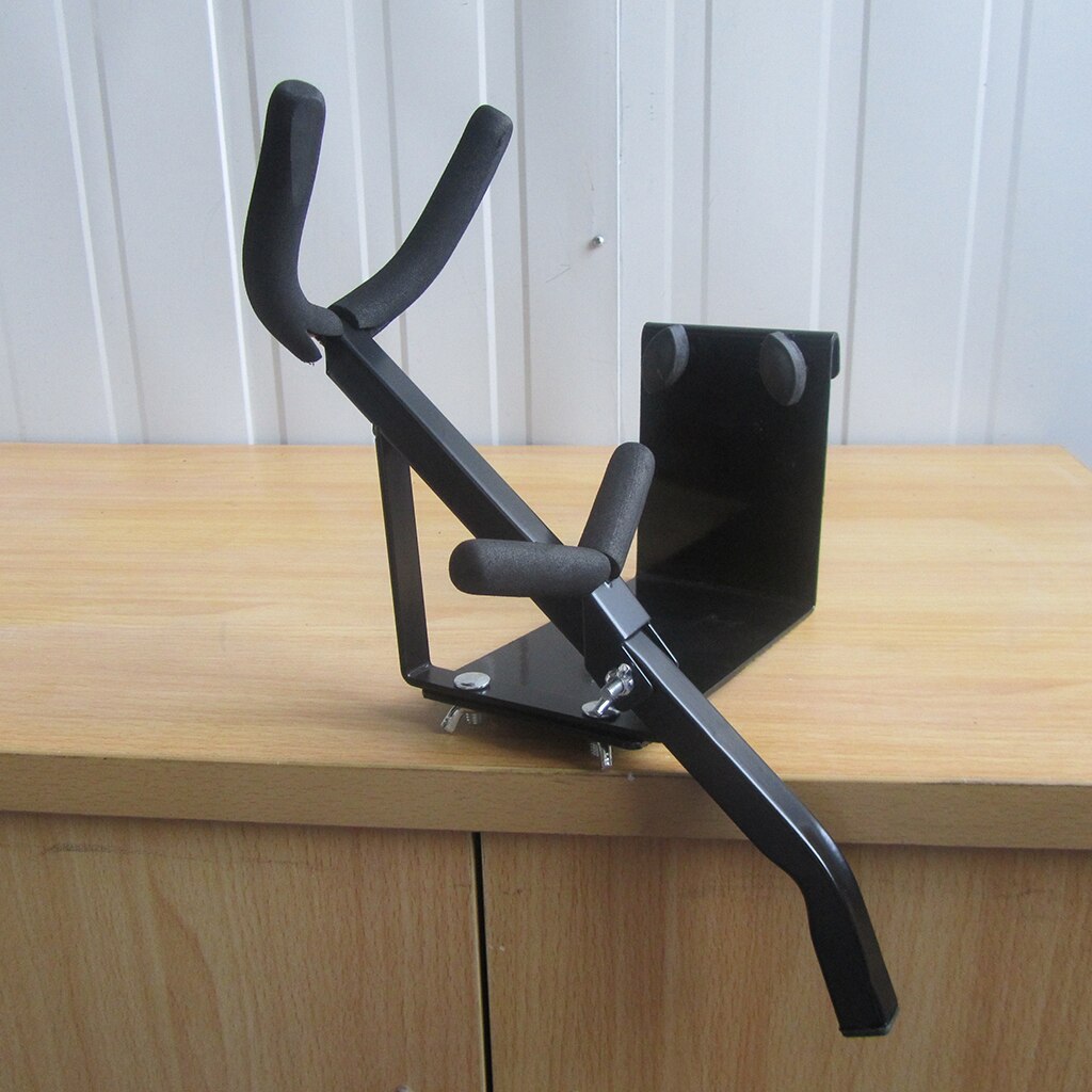 Support mural en acier pour Saxophone, pour Alto ou Tenor, noir, 29.5cm, 11.61 pouces