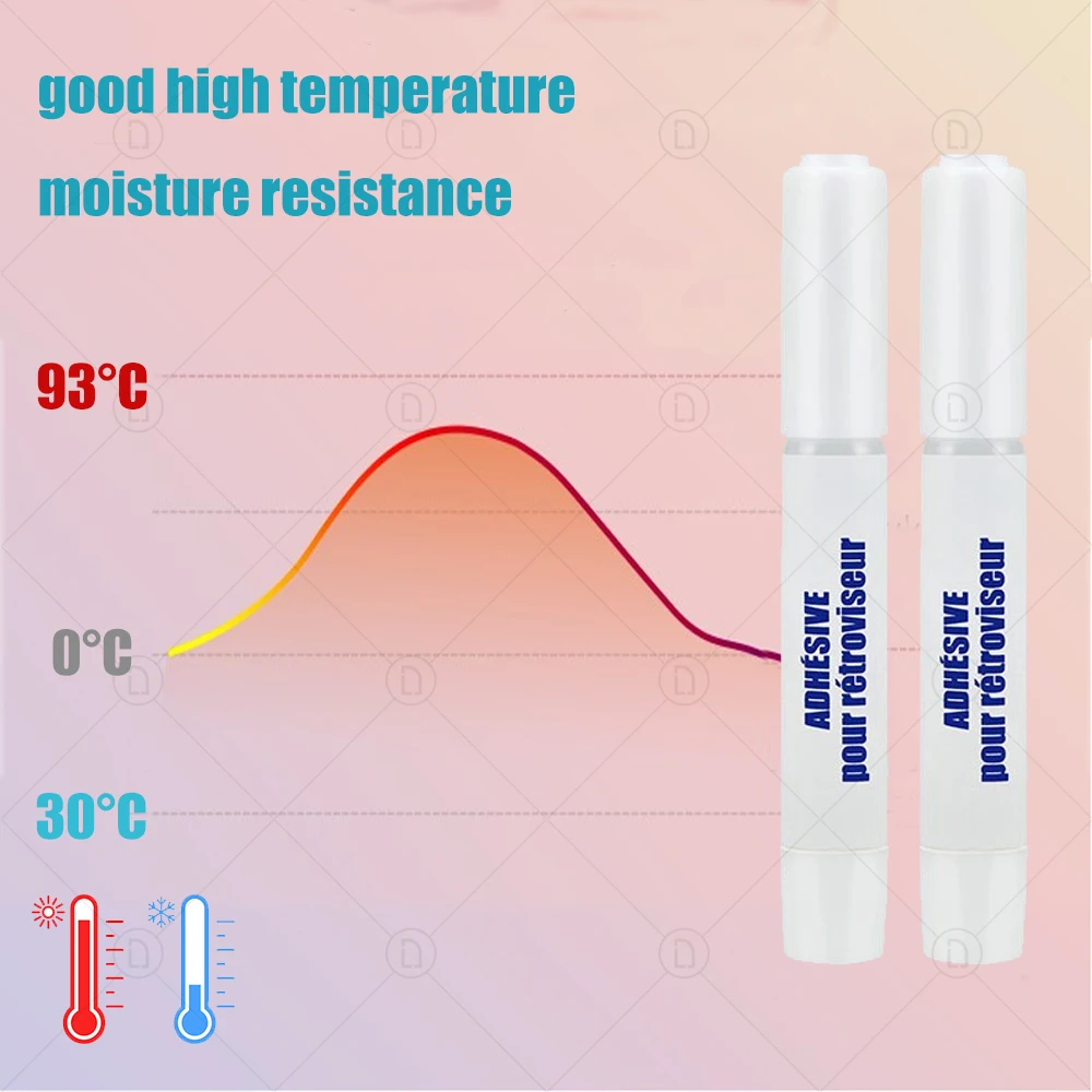 Auto achteruitkijkspiegel lijm DIY reparatie accessoires lijmen voor glas en metaal