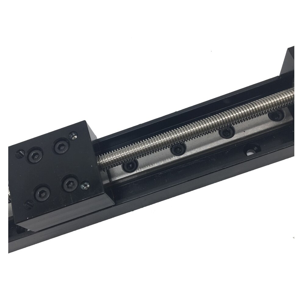 T-type Sliding Table Rail Linear Stage 50mm 100mm 150mm 200mm Transport Guide Platform Pitch 1-12mm &amp; NEMA11 28MM Stepper Motor