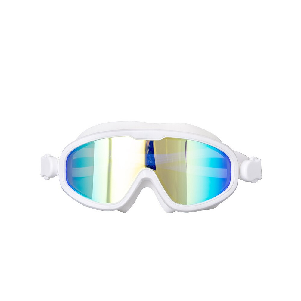 Swimming Goggles Big frame Swim Eyewear Anti-Fog UV Swimming Waterproof Swim Mask Adult for men and women: C