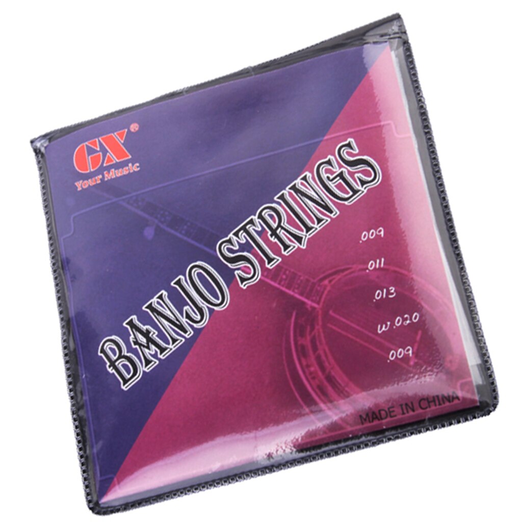 A set of 5 strings for 5 string banjo replacement grandado