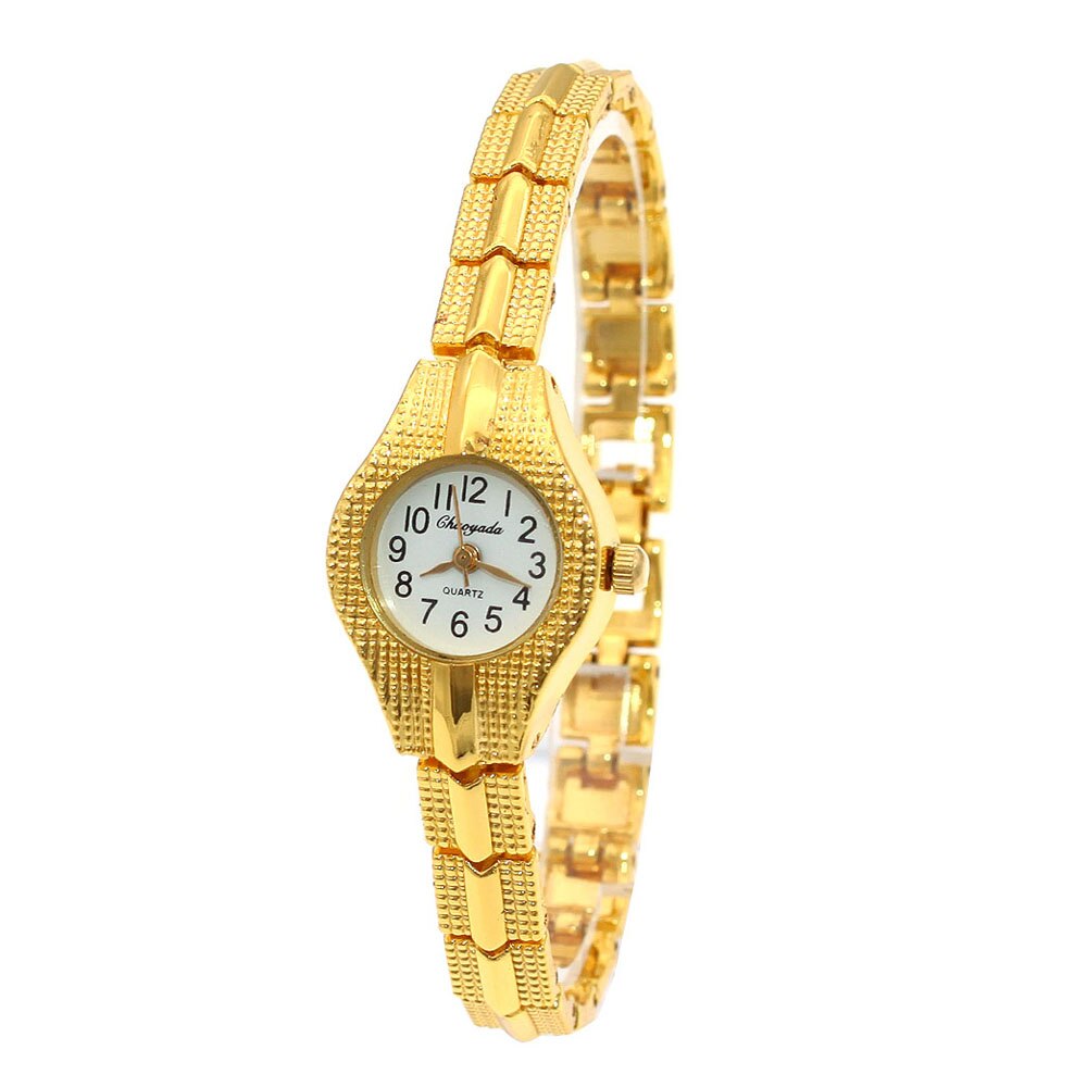 10 Stks/partij Gemengde Bulk Leuke Horloge Vrouwen Horloges Dames Vrouwen Meisjes Gouden Horloge Roestvrij Staal Quartz Dress Horloge