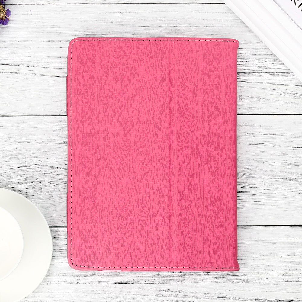 2in1 uniwersalny Folio skórzane etui przypadku do 10 10.1 Cal tablet z androidem PC powłoka ochronna skóry pokrowiec na tableta YL20: Różowy