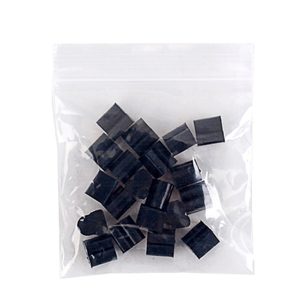 20er -pack schwarze silikonpads, messingteile für althorn-instrumentenzubehör