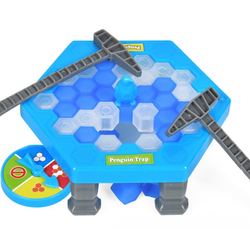 mini Trappola Gioco Da Tavolo di Ghiaccio Rottura Risparmia Del Partito di Gioco Genitore-bambino interattivo intrattenimento Tavolo Giocattoli Del Capretto Del Regalo: blu