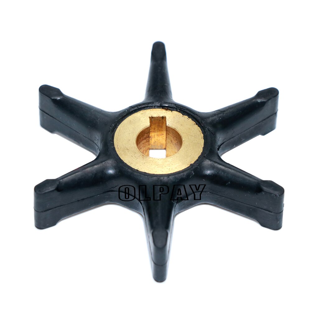 Water Pump Impeller for Johnson Evinrude 3HP 4HP 5HP 5.5HP 6HP 7.5HP 277181 434424 18-3001 Boat Engine