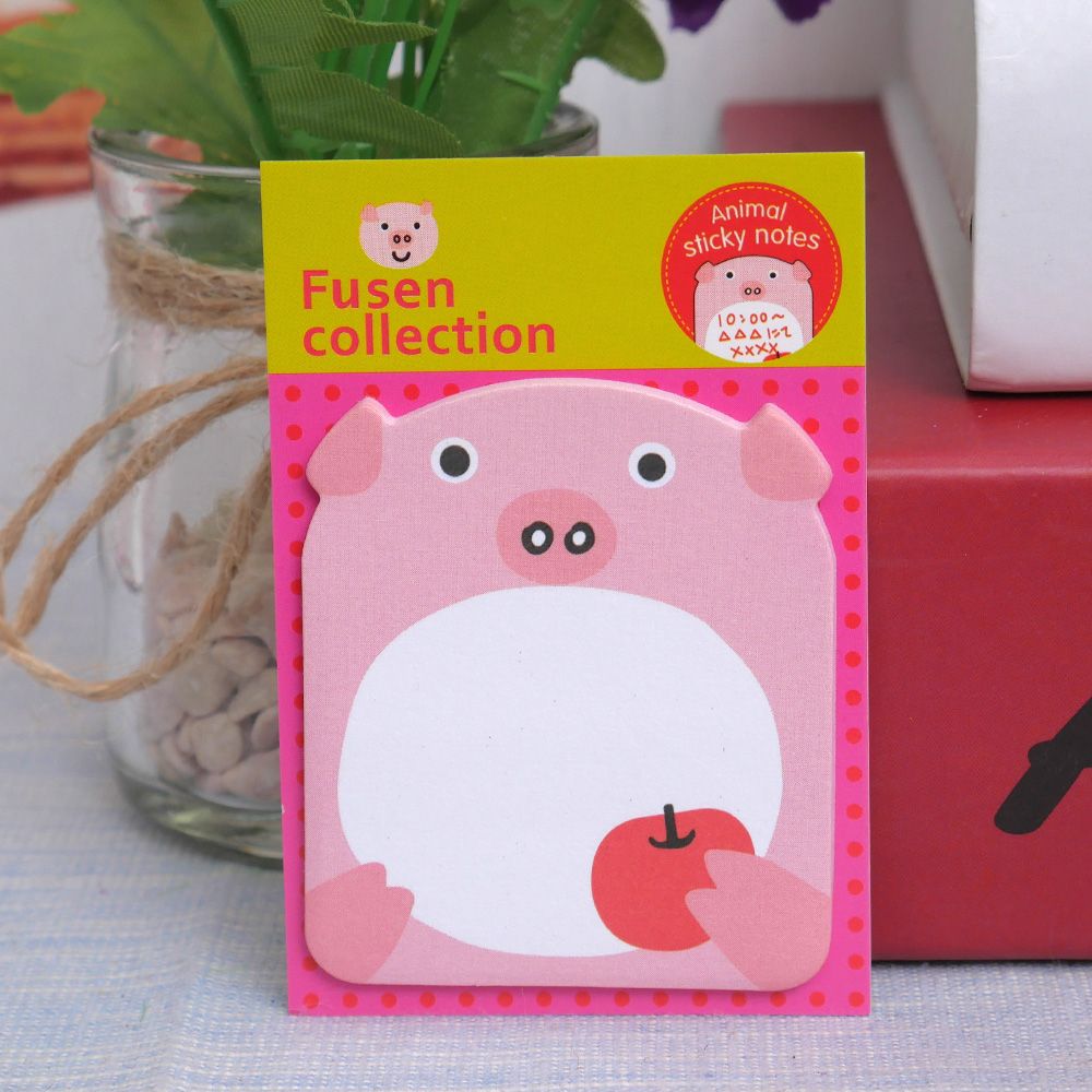 1pcs Briefpapier Bos Dier Serie Leuke Paper Memo Pad/Sticker Post Sticky Notes Notepad School Kantoorbenodigdheden: 8